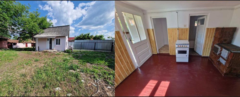 2 locuințe + 728 mp teren + garaj dublu + pivniță din piatră – oportunitate la doar 39.000 €
