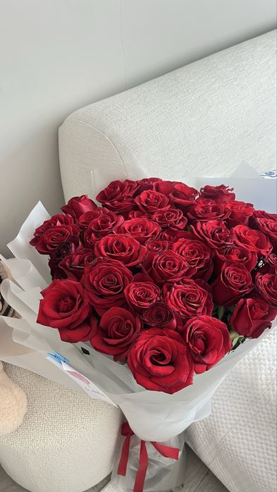 Свежий букет из 51 роз