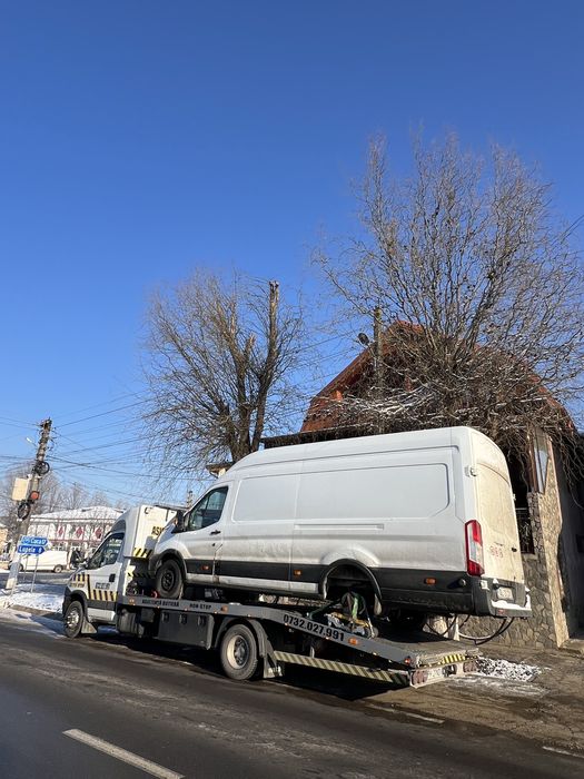 Tractări Auto NON-STOP Ploiești | Platformă Auto & Dube | 24/7