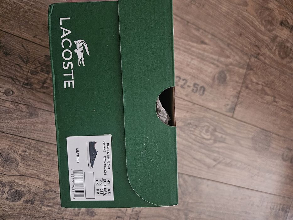Кеды Lacoste новые
