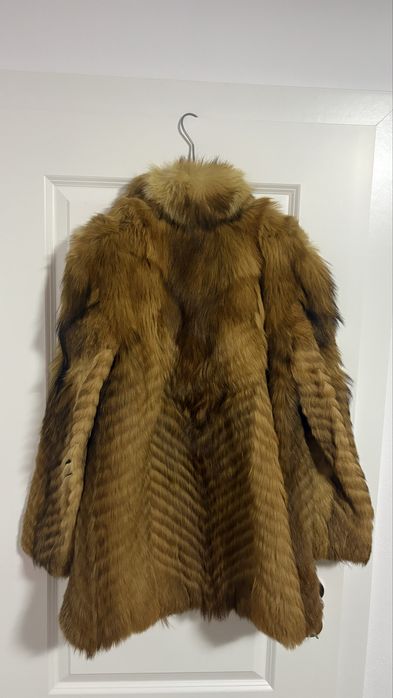 Blană de vulpe 100%  naturală mărimea 38