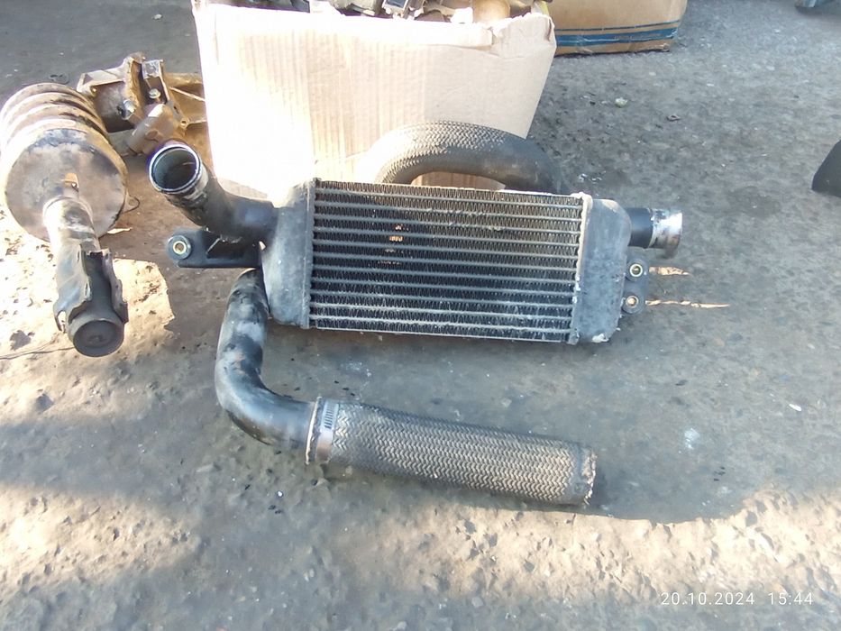 Интеркулер охлаждения турбины