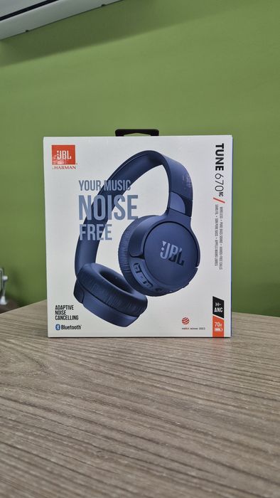 Jbl Tune 670nc Adaptive Noise Cancelling Blue Sigilate
