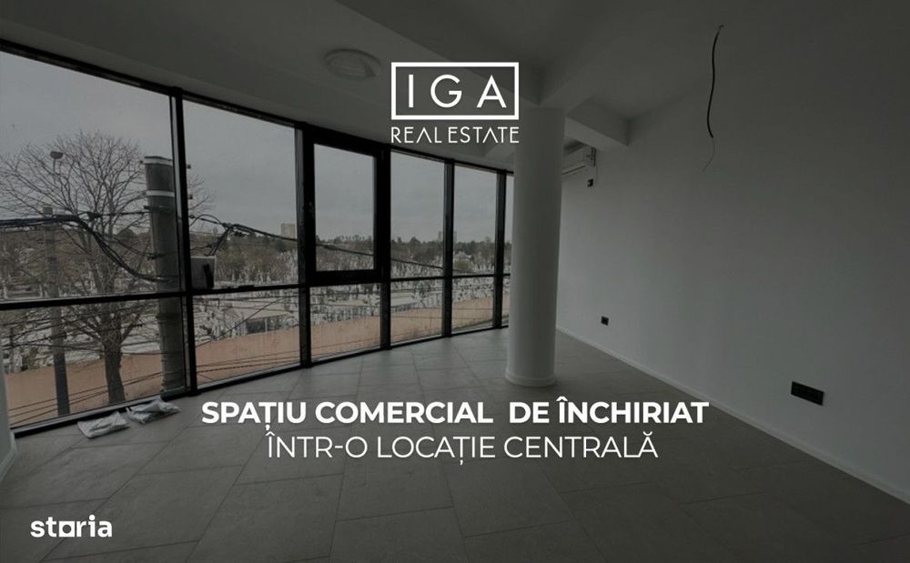 Spatiu comercial  de inchiriat, intr-o locatie centrala