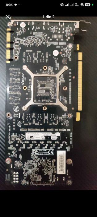 Vând placa video GeForce gtx 1070ti 8gb