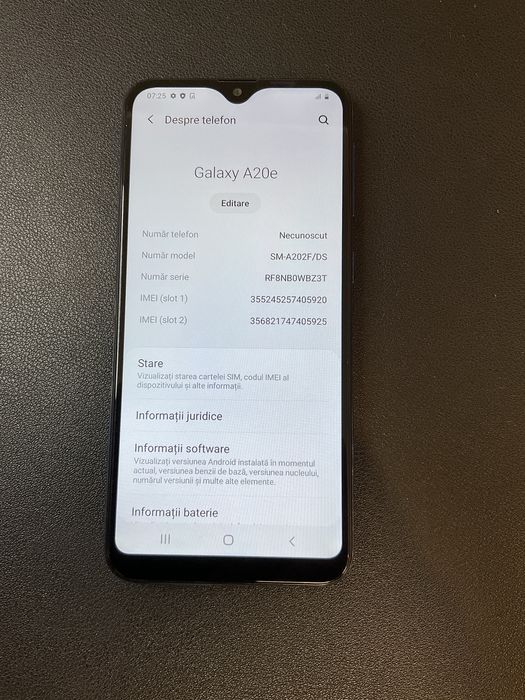 Samsung galaxy A20E 32GB ID-XXL6380