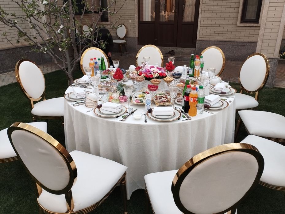 Прокат. Аренда. Прокат. Стол стул, чинни идиш . Доставка