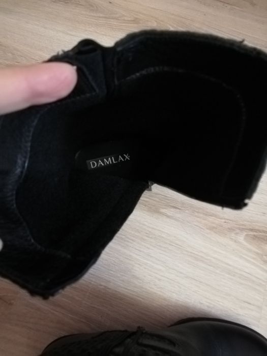 Дамски ботуши от естествена кожа