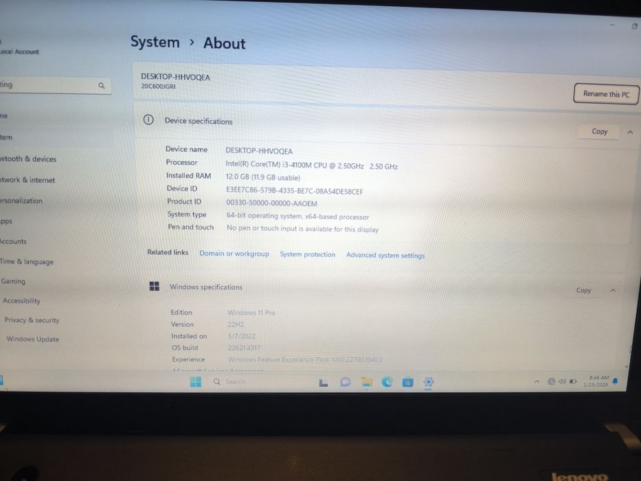lenovo thinkpad e540