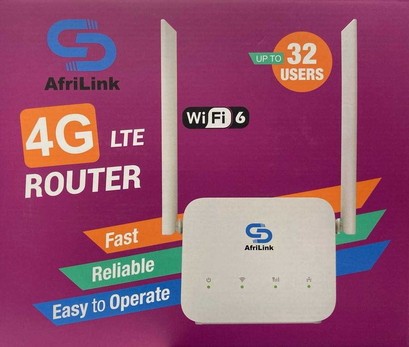 Роутер AfriLink 4G LTE (DP300) с аккумулатор