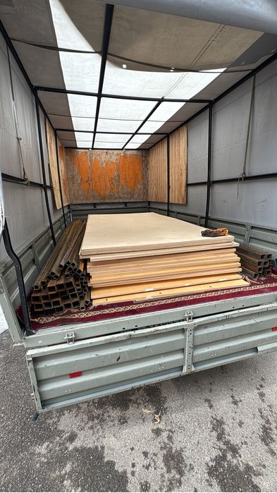 Фанера + профильные трубы (остатки со стройки, дешевле рынка)