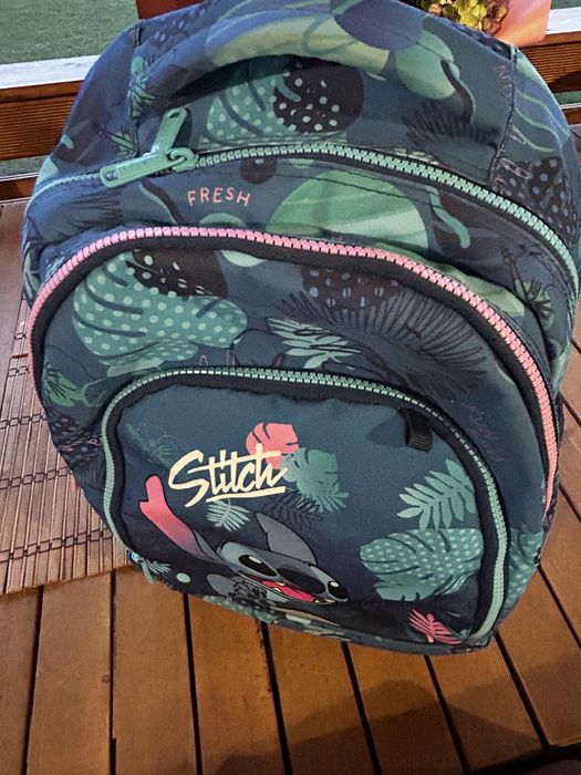Ghiozdan școlar ergonomic Coolpack Disney Stitch - stare foarte bună