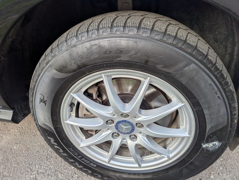 Джанти 17" Мерцедес МЛ W166