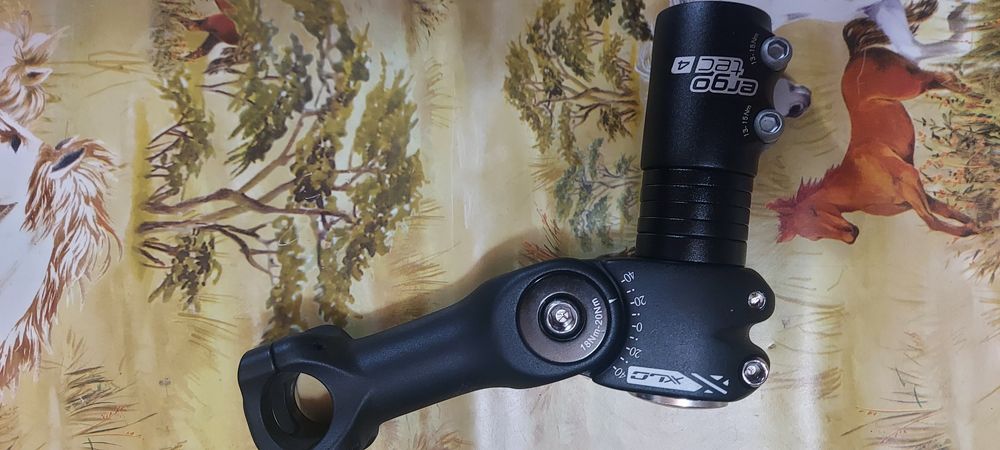 Регулируема лапа удължител за кормило на велосипед