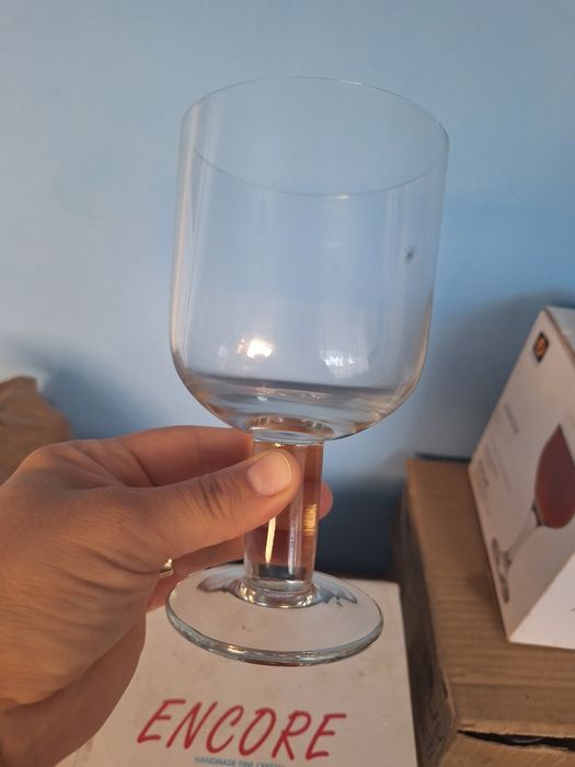 Pahare  cristal fin lucrate manual