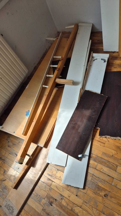 Безплатен дървен материал, плоскости от мебели За огрев