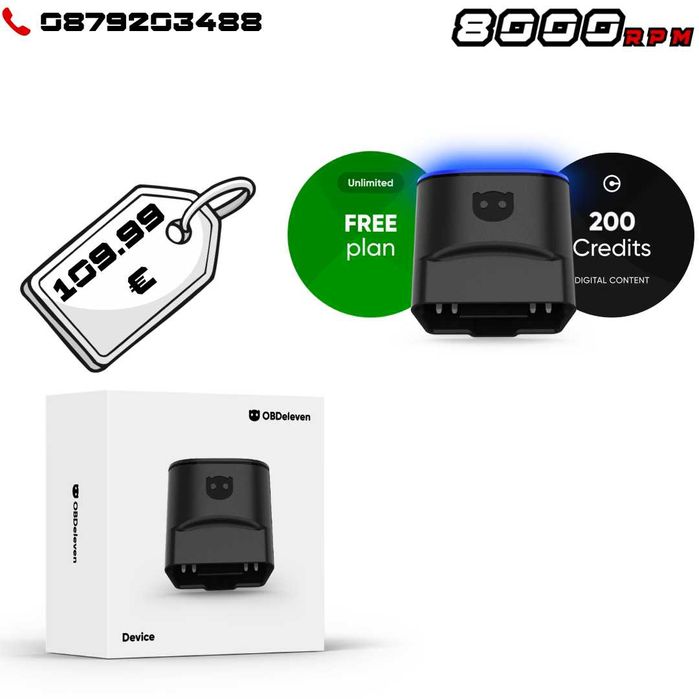 OBDeleven 3 Pro Pack 200 cr. авто диагностика VW BMW AUDI VAG com VCDS