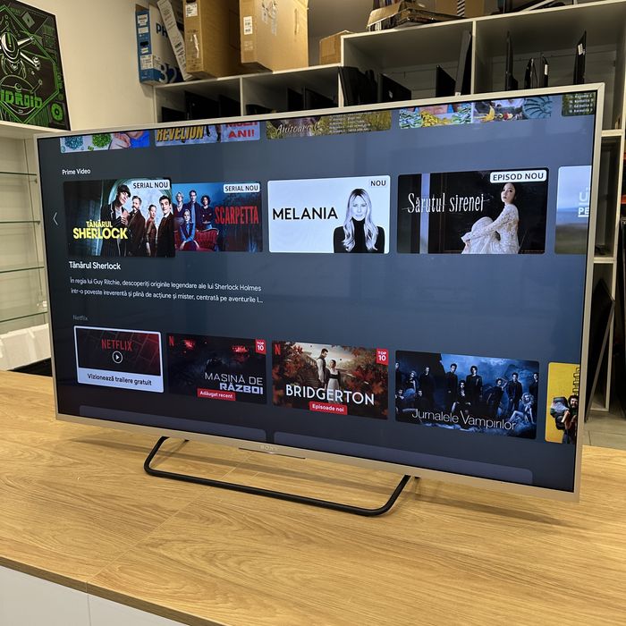 Televizor Smart Sony 4K HDR 124cm 49XE8077 \ GARANTIE \ iDROID