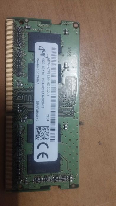 ОЗУ DDR4 4гиг для ноутбука