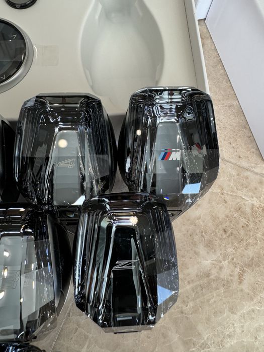 Set 4 Crystal cristal Swarovski Bmw Seria 3 4 8 Z X5 X6 X7 G05 G06 G29