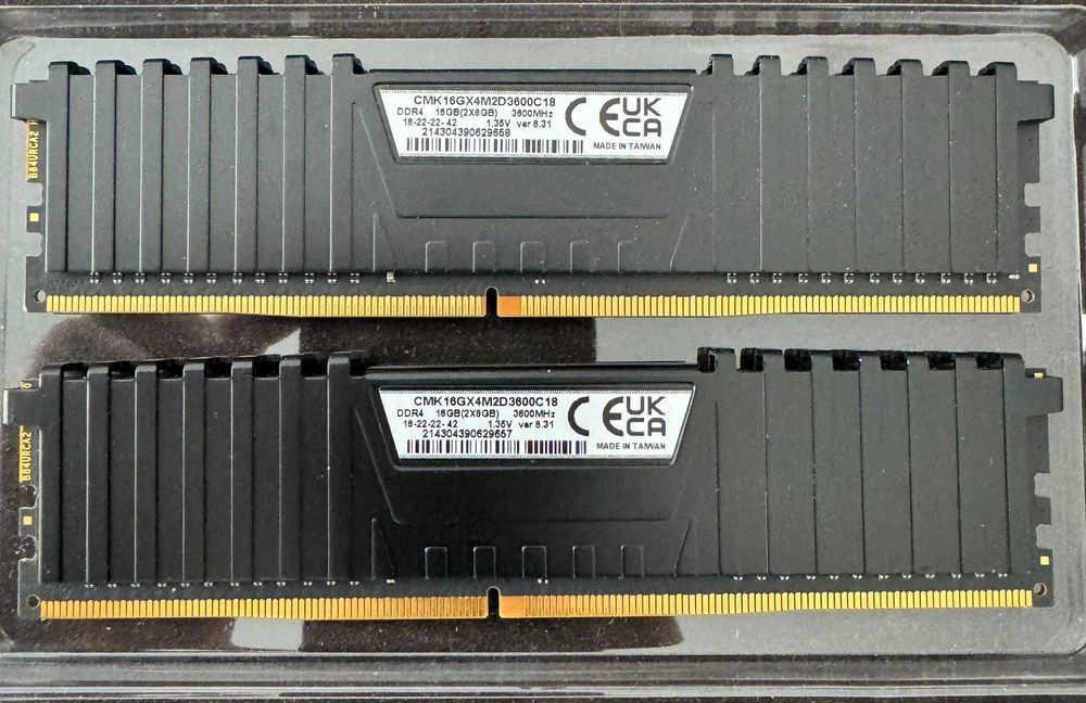 Corsair Vengeance LPX 16GB (2x8GB) DDR4 3600MHz (CMK16GX4M2D3600C18)