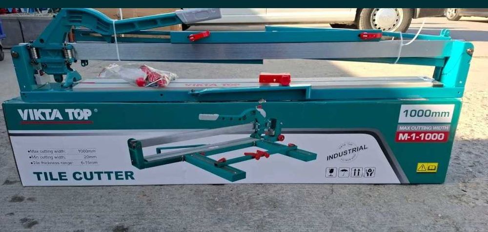 Машина за рязане на плочки релсова професионална