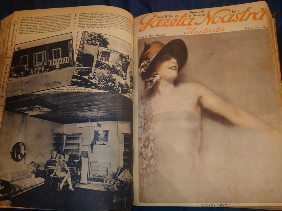 Revista Gazeta Noastră Ilustrată, 45 de numere din 1929