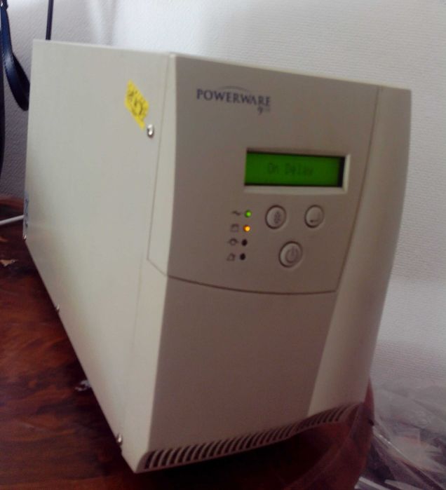 UPS ONLINE Eaton Powerware (0.7 - 1 - 3 - 6 kVA) SINUS & AVR, display.