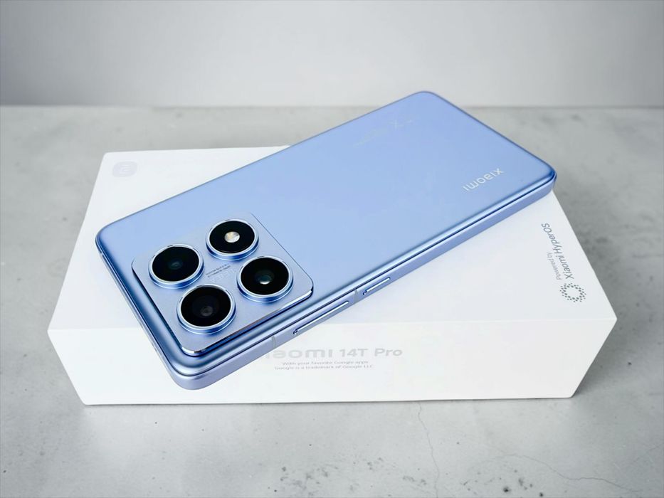 Xiaomi 14T Pro 5G 512GB 12RAM Blue Перфектен! Гаранция!