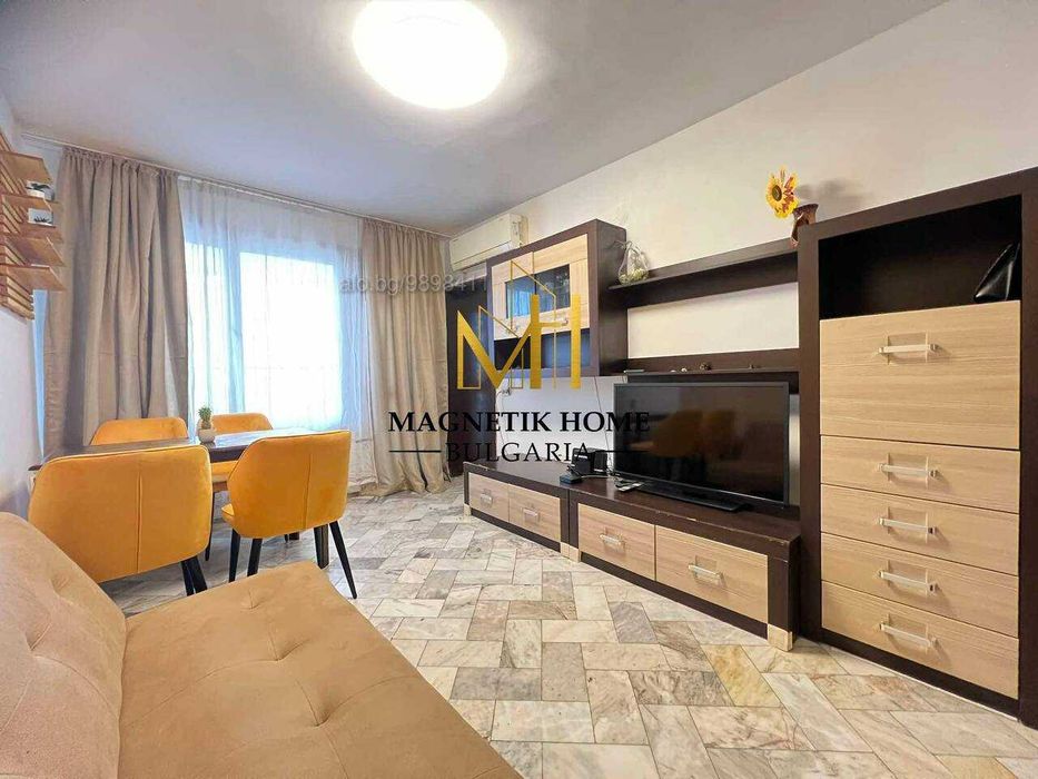 Страхотен двустаен апартамент до Съдебната палата и супер центъра