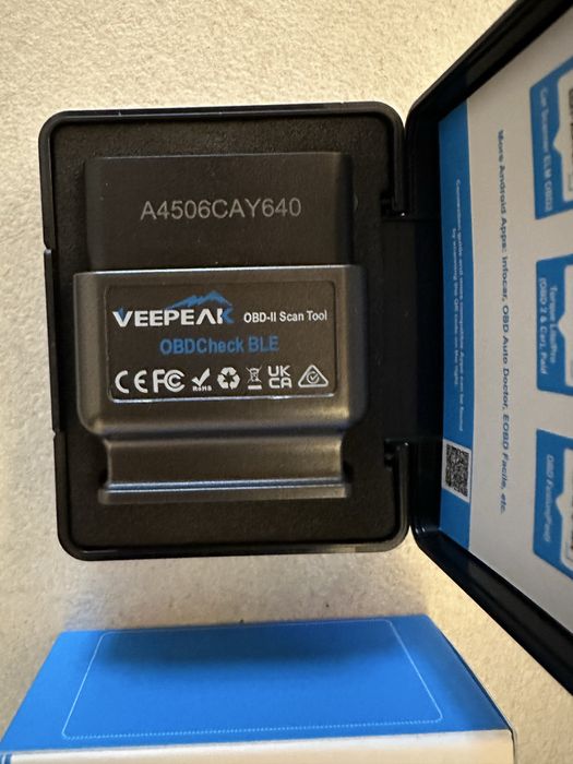 Veepeak OBDCheck BLE OBD2 diagnoza adaptor Bluetooth ELM327
