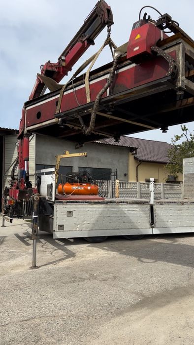 Inchiriez camion cu macara Buzau