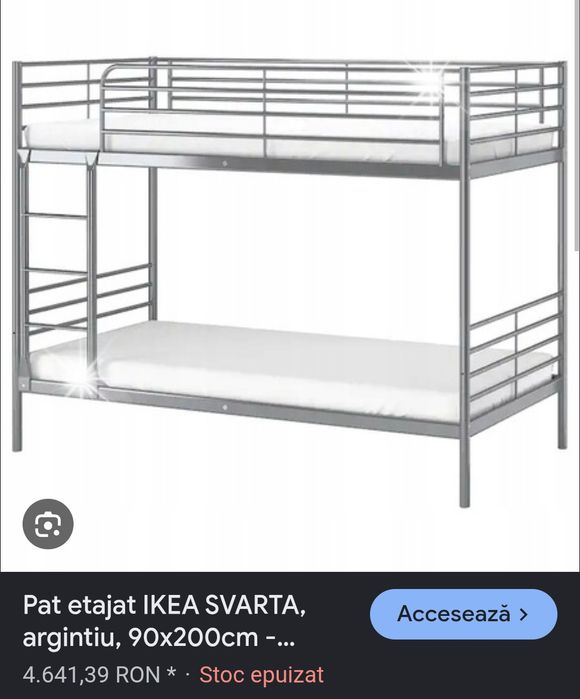 Pat etajat IKEA SVARTA