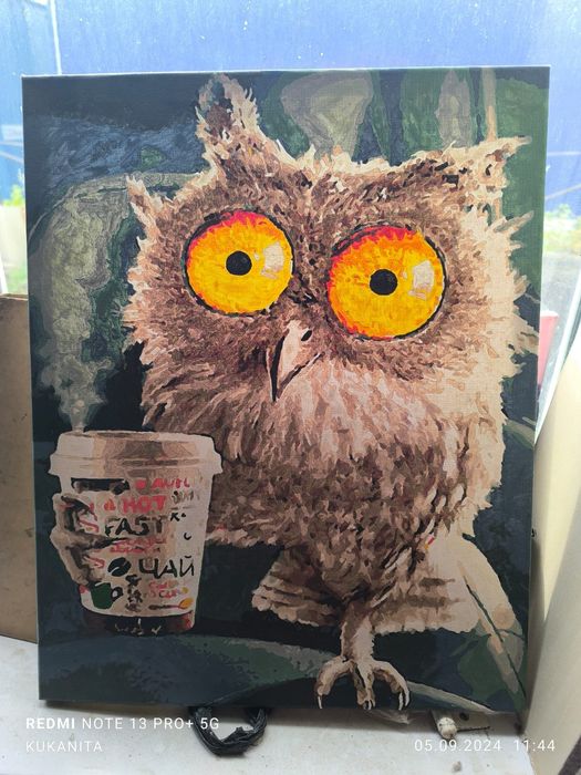 Картина по номерам