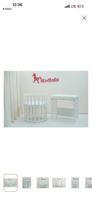 Продам кроватку 4 в1 б/у