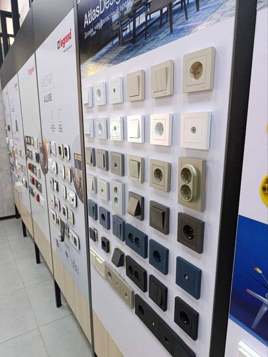 Продам розетки выключатели