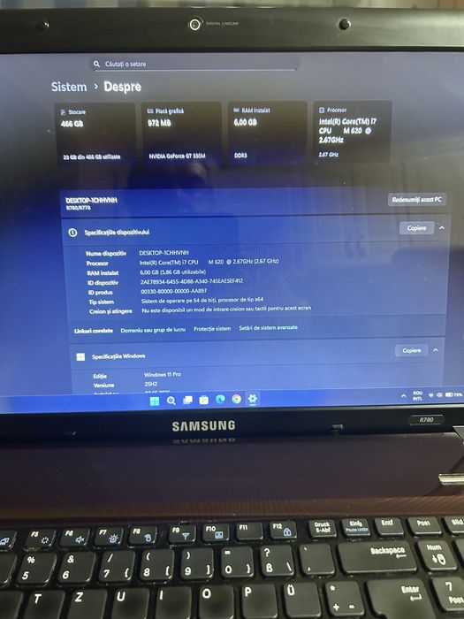 HP i5,6giga rami ,Samsung i7 ,6 giga rami