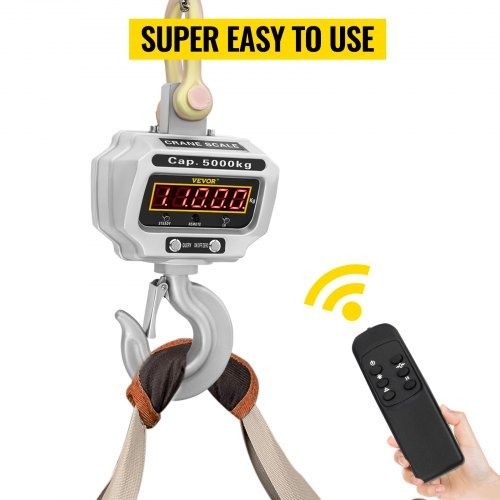 CANTAR macara  5000 kg (5tone) carcasa aluminiu