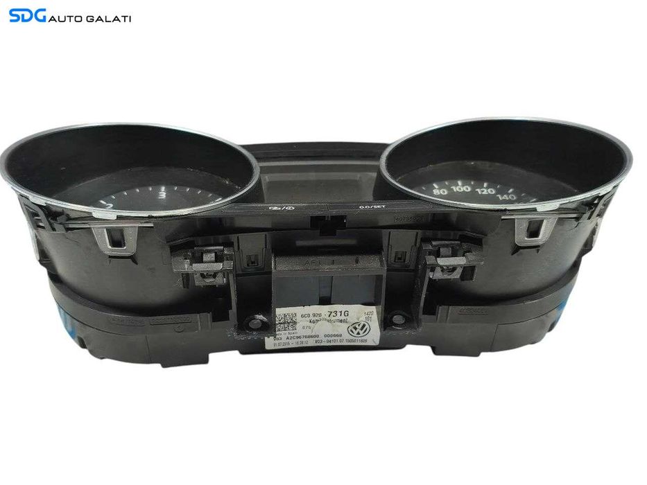 Ceas Ceasuri Cluster Instrumente Bord EUROPA Volkswagen Polo 6R 1.4 TDI 2009 - 2017 Cod 6C0920731G [LR1300]