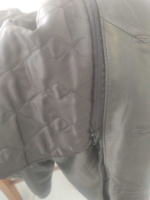 КРАСИВ КОЛЕДЕН ПОДАРЪК - ново кожено яке размер 62