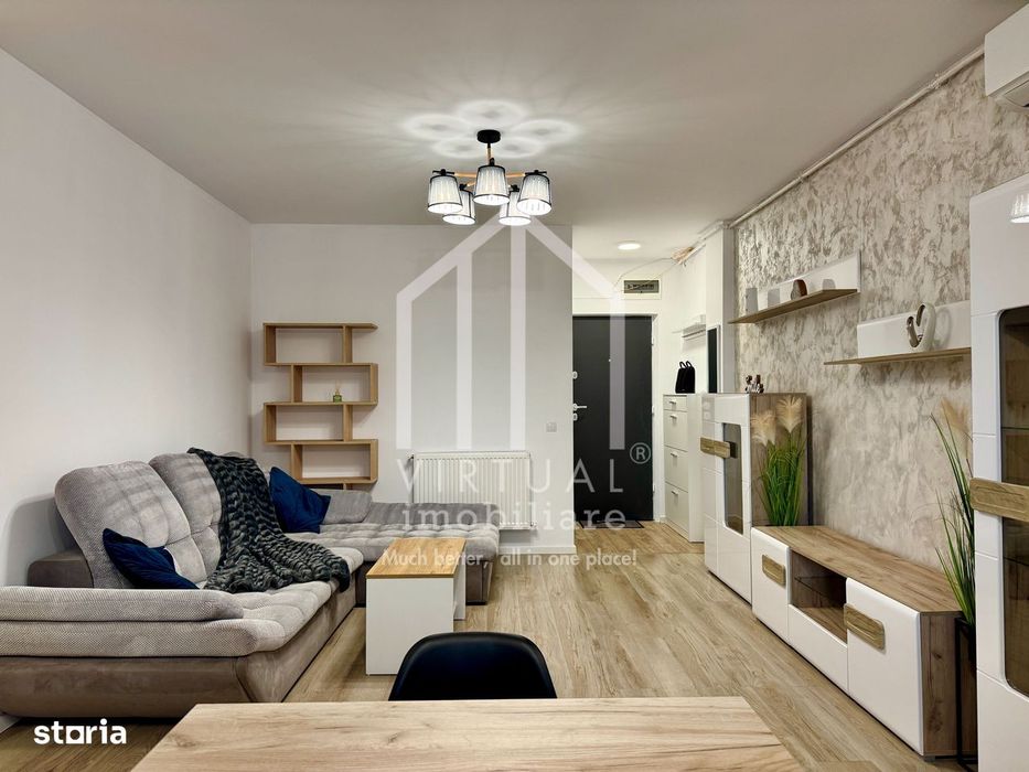 Apartament cu 3 camere, 60mp utili, 2 balcoane (16mp), etaj 1/4, lift