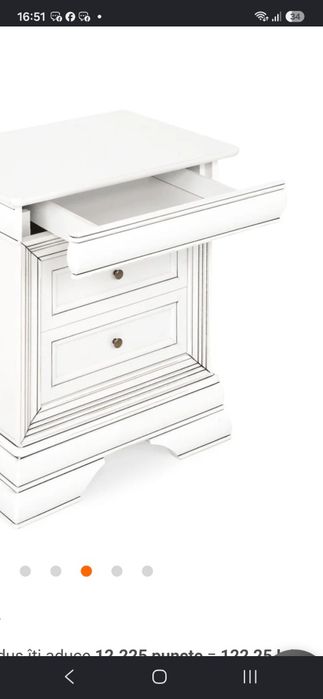 Mobexpert noptiera jazz 3 sertare noua