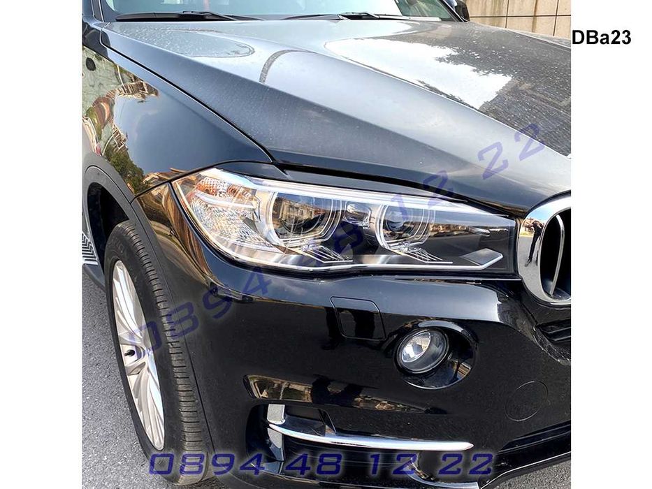 Тунинг Горни Вежди Бленди Фарове Фар BMW X5 F15 X6 F16 БМВ Х5 Ф15 Х6