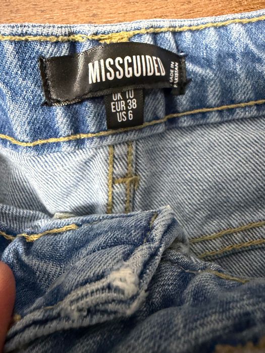Дамски дънкови къси панталони Missguided