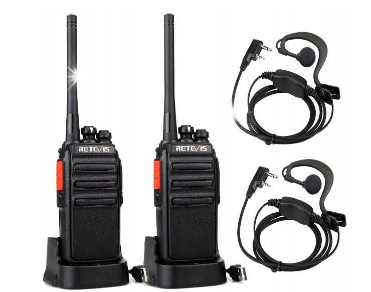 Set 2 Walkie Talkie Retevis RT24, statie emisie