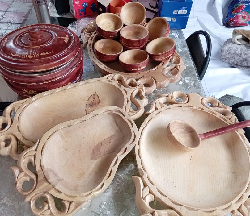 Посуда Астау ручная работа