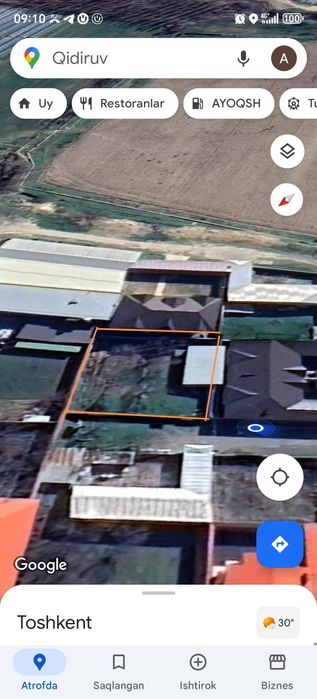 Zangi ota tumanida joylashgan  7.7 sotix