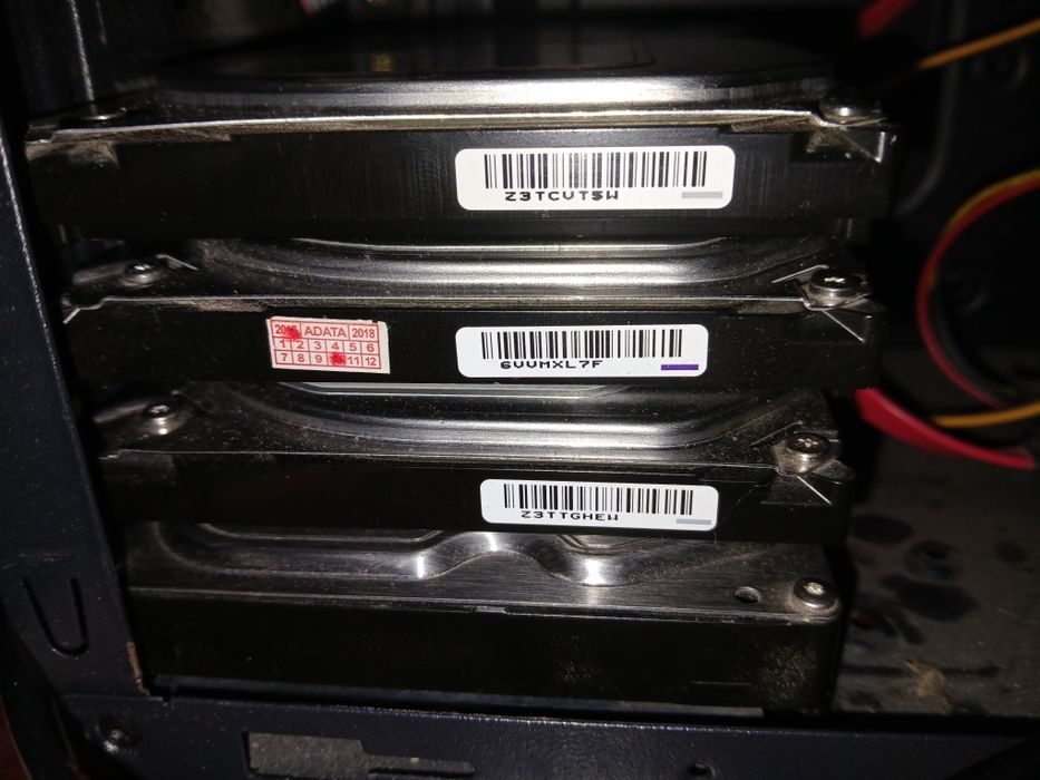HDD 1TR и 3Шт 500GB