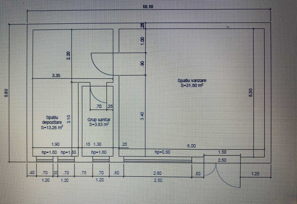 Spatiu com de inchiriat /str. Stefan cel Mare/langa Evo Gym