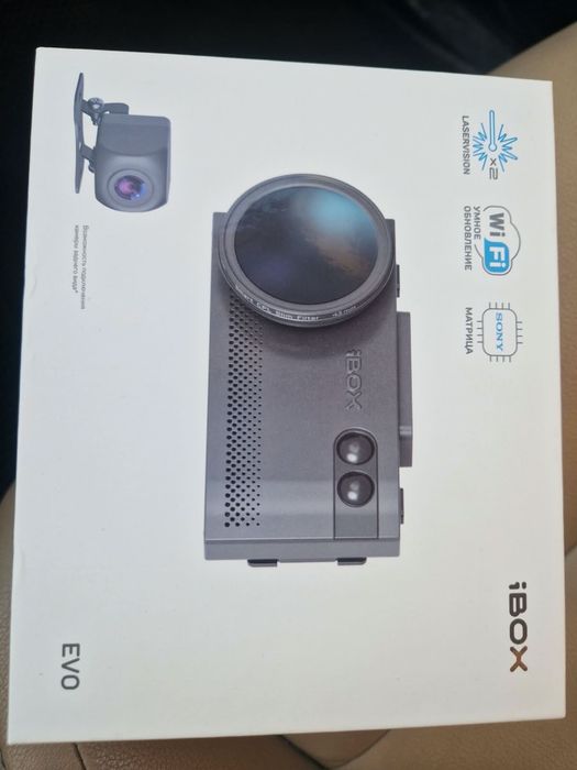 Видеорегистратор IBOX EVO LaserVision WiFi Signature Dual